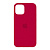 Чехол-силикон silicone case аналог для iphone 12 pro (6.1) бордовый