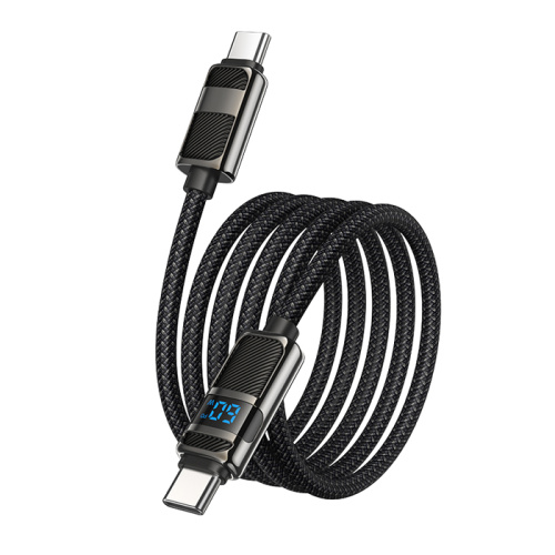 Кабель type-c hoco u137 type-c 60w черный 