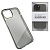 Чехол-силикон kzdoo guardian для iphone 13/14 темно-прозрачный