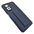 Чехол силикон new stand case xiaomi redmi 10t темно-синий