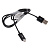 Кабель usb micro middle черные 