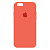 чехол-силикон silicone case NEW для iphone 6/6S zxc02 оранжевый
