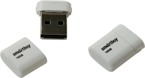 16gb usb smartbuy lara белая