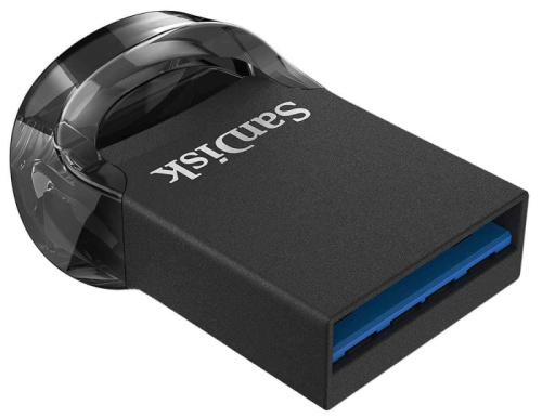 32gb (3.1) usb sandisk cz430 ultra fit (130mb/s) черная 