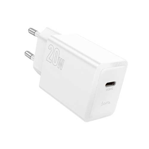 Сзу hoco n68 (usb-c 20w) белое