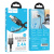 Кабель usb hoco u129 lightning 2,4a черный