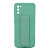 Чехол силикон new stand case Samsung a02s, зеленый