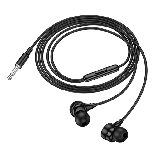 H/f (3.5mm) hoco m116 с микрофоном черные