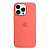 Чехол-силикон silicone case аналог для iphone 13 pro (6.1) морковный