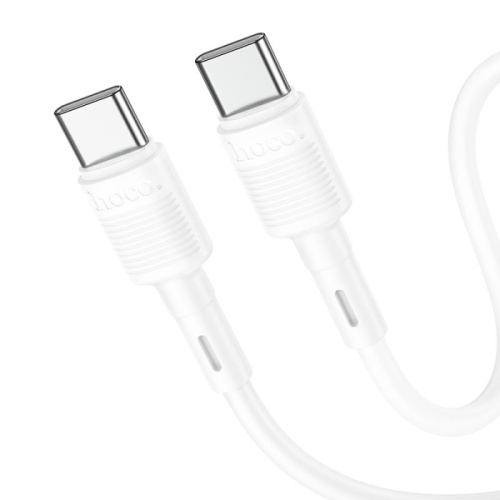 Кабель type-c hoco x83 type-c (60w) белый 