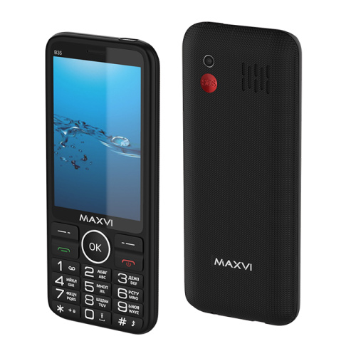Тел.maxvi b35 black (eac)