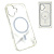 Чехол-силикон #62 clear case magsafe (magnetic) для iphone 16 прозрачный 