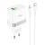 Сзу hoco n21 type-c to lightning (usb/qc3.0/pd30w) белый