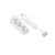 Сетевой удлинитель maxvi ps-530 2300вт (3 розеток) белый Сетевой удлинитель maxvi ps-530 2300вт (3 розеток) белый