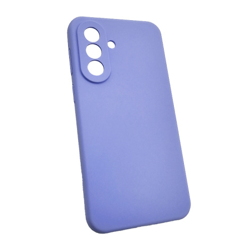 Чехол-крышка #80 silicone case Samsung a57 сиреневый