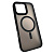 Чехол-крышка #83 magnetic collection mil-std для iphone 16 pro черный
