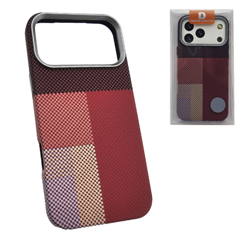 Чехол-крышка arrival для iphone 17 pro max pixel черно-красный