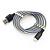 Кабель usb calla micro черный