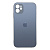 Чехол-силикон silicone case стекло (cam.protec) для iphone 11 (6.1) голубой