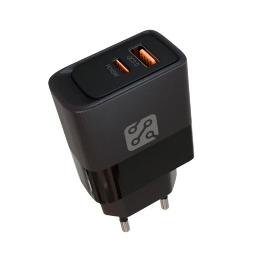 Сзу depod dch-005 usb/1c gan 45w черное 