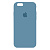 чехол-силикон silicone case NEW для iphone 6/6S zxc24  голубой  
