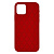 Чехол-крышка silicone case стеганый для iphone 12 pro max красный