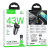 Азу hoco nz16a type-c/type-c (43w) серый