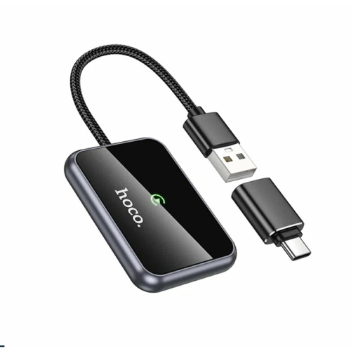 Адаптер wi-fi hoco hu1 черный