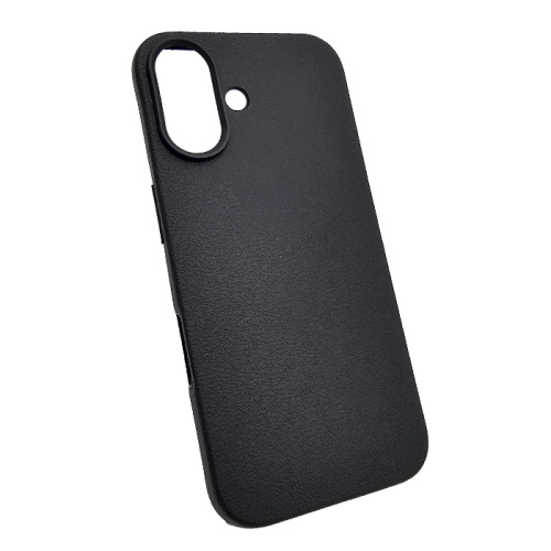 Чехол-силикон lezer для iphone 16 черный