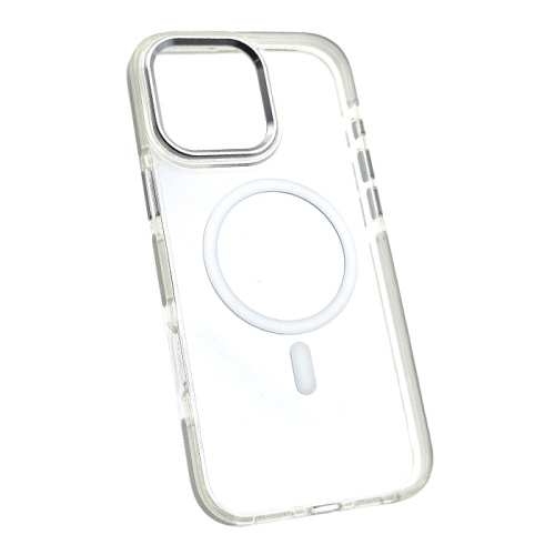 Чехол-крышка new case magnetic для iphone 16 pro серый