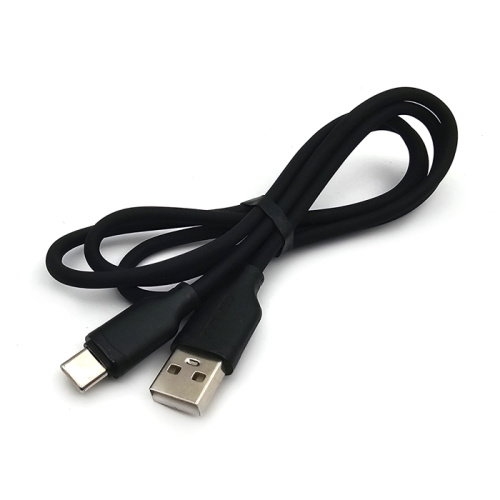 Кабель usb gerlax d21t type-c 1m черный (без упаковки) 