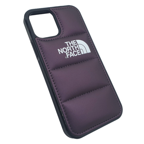 Чехол-силикон the north face для iphone 15 фиолетовый