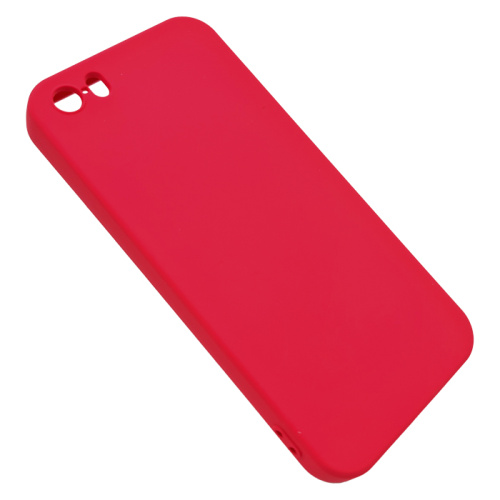 Чехол силикон silicone cover аналог для iphone 5 розовый