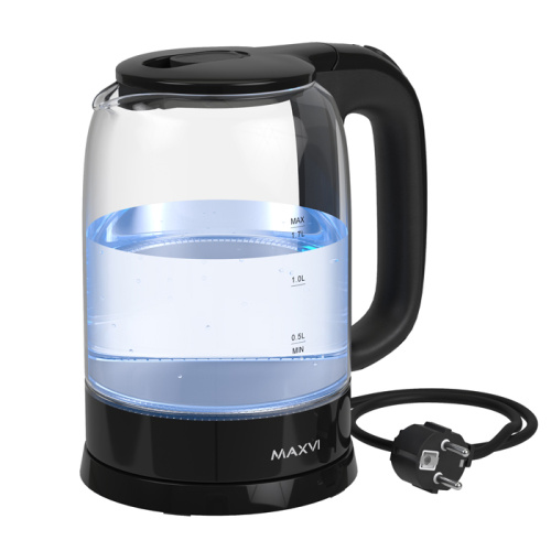 Maxvi чайник ke1741g 1.7l 2200вт черный
