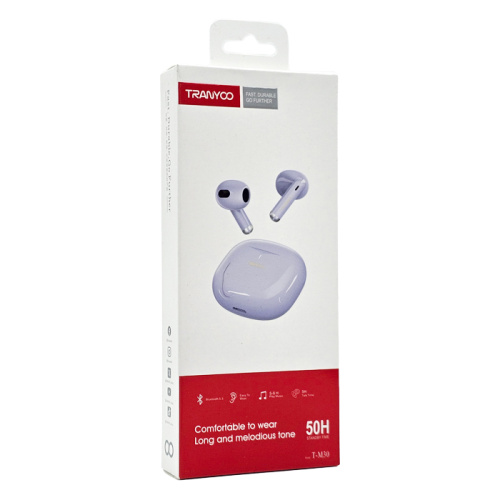 Tranyoo tws t-m30 сиреневые