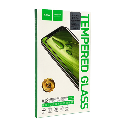 Стекло защитное hoco a12 tempered glass для iphone 7 plus/8 plus черный 