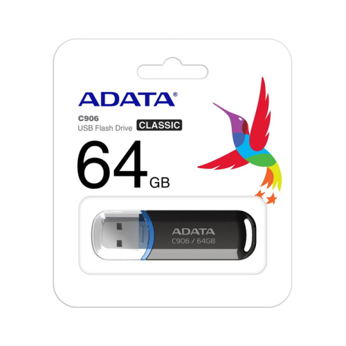 64gb usb a-data c906 черная