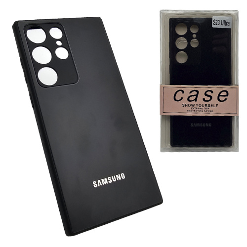 Чехол-крышка show yourself для Samsung s23 ultra черный