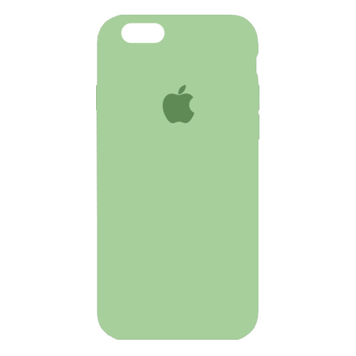 чехол-силикон silicone case NEW для iphone 6/6S zxc01 зеленый