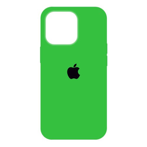 Чехол-силикон silicone case new для iphone 15 pro zxc15 салатовый