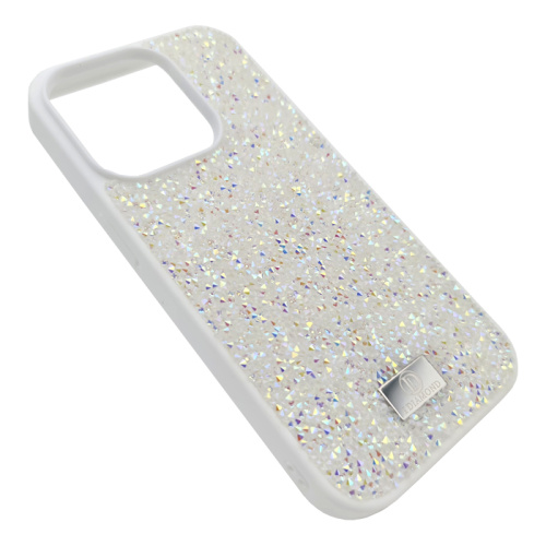 Чехол крышка i diamond для iphone 14 pro белый
