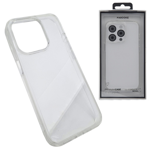 Чехол-крышка marooke clear case для iphone 15 pro прозрачный