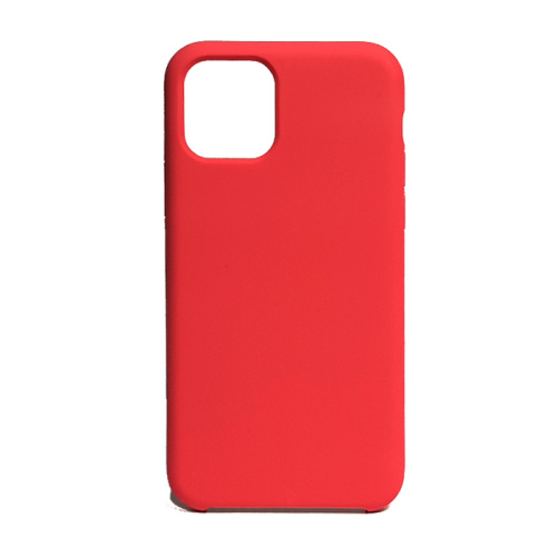 Чехол-силикон silicone case без лого iphone 11pro красный