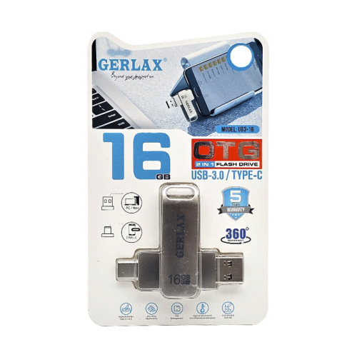 Otg gerlax ug3 16gb usb3.0/type-c 