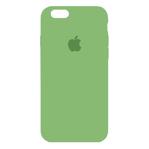 чехол-силикон silicone case NEW для iphone 6/6S zxc31 зеленый  