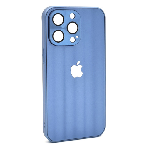 Чехол-крышка волна для iphone 13 pro max (6.7) синий