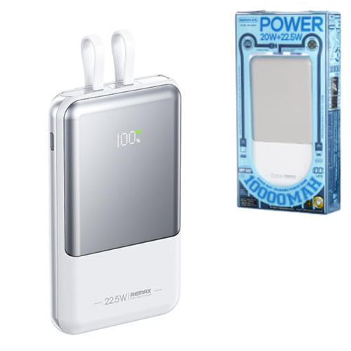 Пзу remax rpp-582 10000mah (pd20w/qc22.5w) белый