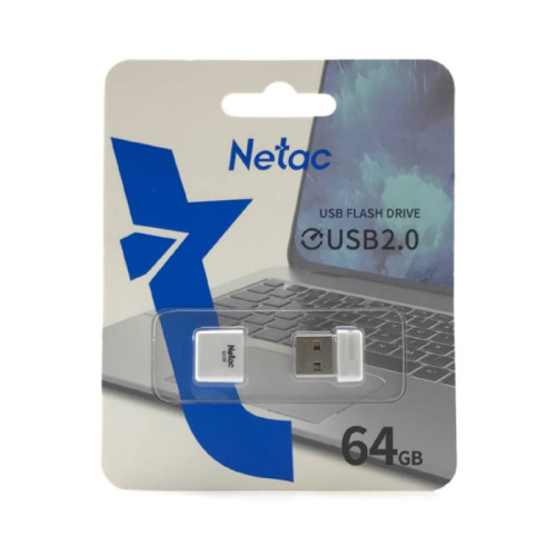 64gb usb netac u116 mini белая