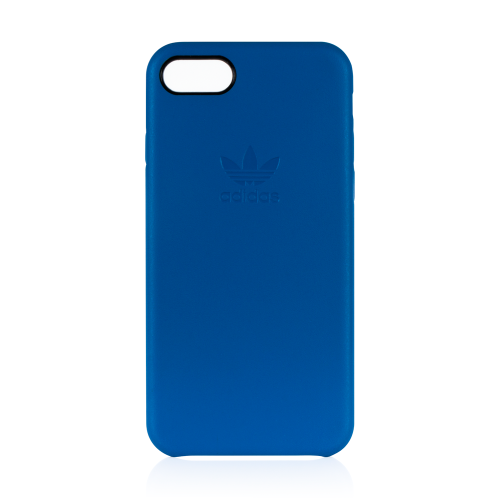 Чехол-крышка Adidas корона кожа iphone 7 синяя