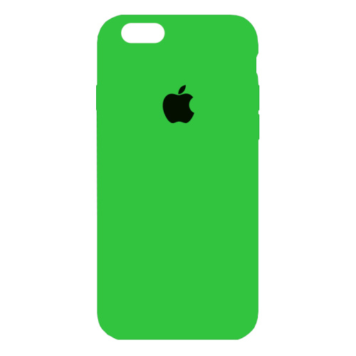 чехол-силикон silicone case NEW для iphone 6/6S zxc53 зеленый  